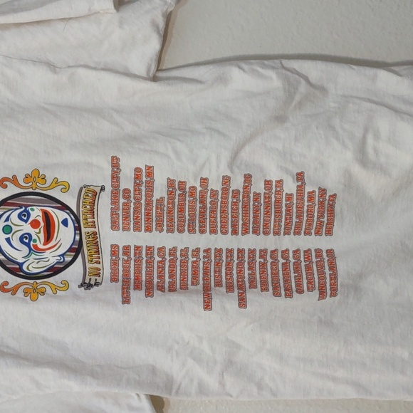 VINTAGE SLIGHTLY USED NSYNC NO STRINGS ATTACHED CONCERT TSHIRT 2000 SIZE S - Picture 8 of 9